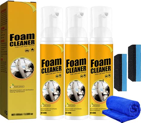 The versatile magic foam cleaner for all your car cleaning needs